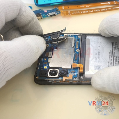 Cómo desmontar Samsung Galaxy M21 SM-M215, Paso 14/3