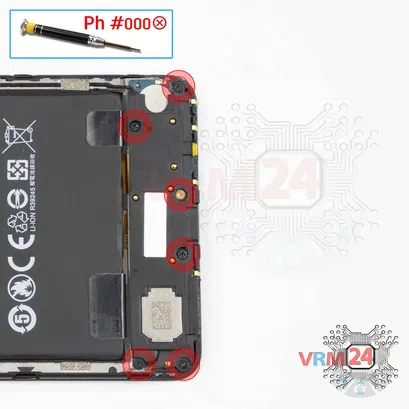 How to disassemble Xiaomi Mi Max 2, Step 9/1