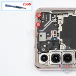 How to disassemble Samsung Galaxy S21 SM-G991, Step 4/1