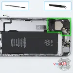 Cómo desmontar Apple iPhone 6S, Paso 18/1