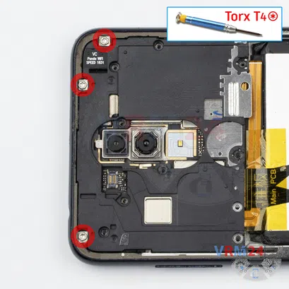 How to disassemble BQ 5732L Aurora SE, Step 6/1