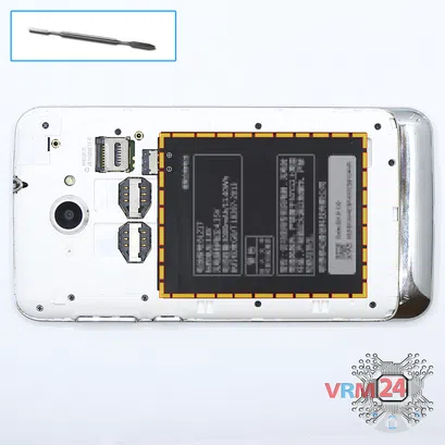 How to disassemble Lenovo S930, Step 2/1