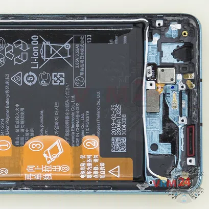 Como desmontar Huawei P30 por si mesmo, Passo 18/3