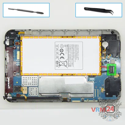 How to disassemble Samsung Galaxy Tab GT-P1000, Step 4/1