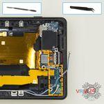 How to disassemble Sony Xperia XZ2, Step 13/1