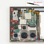 How to disassemble Samsung Galaxy S24 Ultra SM-S928, Step 13/1