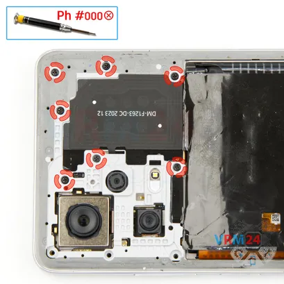 How to disassemble Xiaomi Redmi Note 12 Pro+, Step 7/1