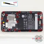 How to disassemble HTC Desire 728, Step 2/1