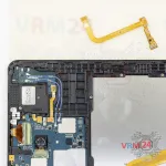 How to disassemble Samsung Galaxy Tab A 10.5'' SM-T595, Step 11/2