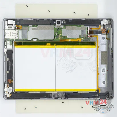 How to disassemble Huawei MediaPad M3 Lite 10'', Step 7/2