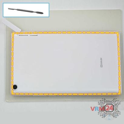 How to disassemble Lenovo Tab 2 A8-50, Step 2/1