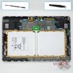How to disassemble Samsung Galaxy Note Pro 12.2'' SM-P905, Step 11/1