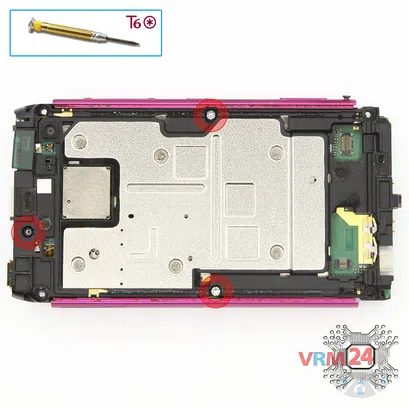 How to disassemble Nokia N8 RM-596, Step 5/1