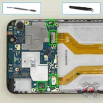 Cómo desmontar Asus ZenFone Max Pro ZB602KL, Paso 15/1