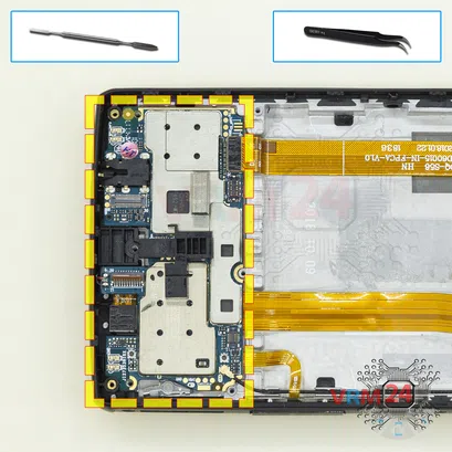 Cómo desmontar Oukitel K7 Power, Paso 17/1