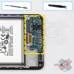 How to disassemble Samsung Galaxy A21s SM-A217, Step 10/1