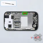 How to disassemble Samsung Galaxy Y GT-S5360, Step 5/1