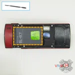 How to disassemble Nokia 6700 slide RM-576, Step 2/1
