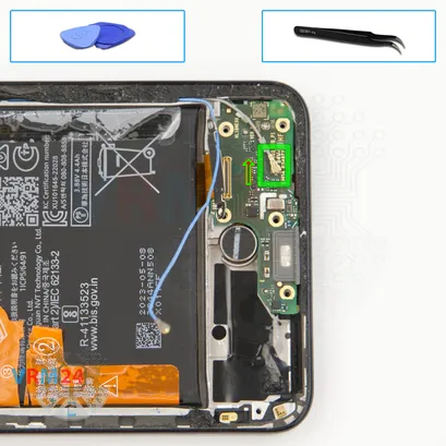 How to disassemble Huawei Nova 10 SE, Step 11/1