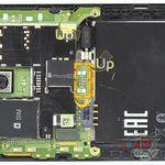 How to disassemble HTC Desire 300, Step 6/2