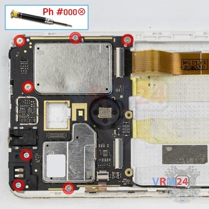 How to disassemble Alcatel 3C 5026D, Step 12/1