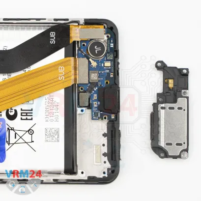 How to disassemble Samsung Galaxy M55 SM-M556, Step 8/2