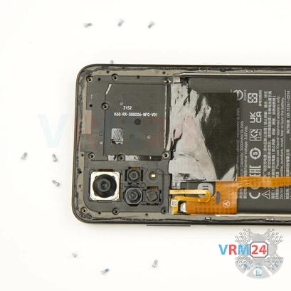 How to disassemble Xiaomi Redmi Note 11 Pro, Step 4/2