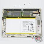 How to disassemble Huawei MediaPad M2 10'', Step 12/2