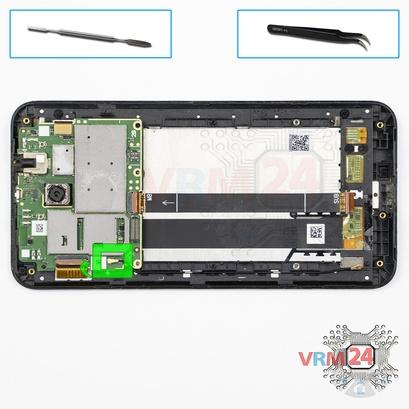 How to disassemble Asus ZenFone Go ZB552KL, Step 8/1