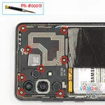 How to disassemble Samsung Galaxy A73 SM-A736, Step 4/1