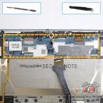 Как разобрать Samsung Galaxy Note 10.1'' GT-N8000, Шаг 15/1