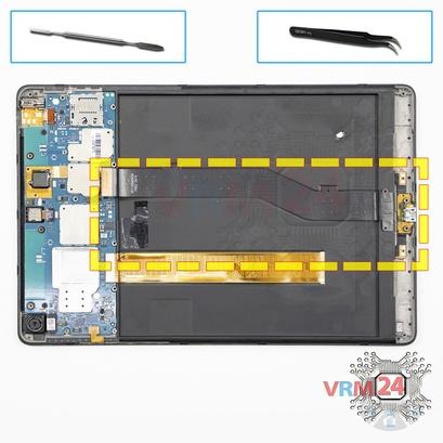 How to disassemble Xiaomi Mi Pad, Step 11/2