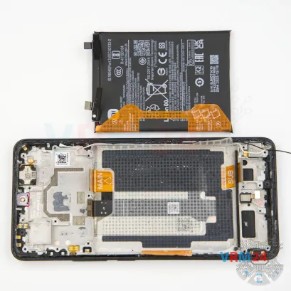 Como desmontar Xiaomi Poco X6 Pro por si mesmo, Passo 17/2