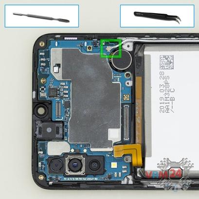 Cómo desmontar Samsung Galaxy A70 SM-A705, Paso 12/1