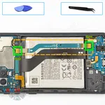 Cómo desmontar Samsung Galaxy A71 5G SM-A7160, Paso 9/1
