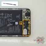 How to disassemble Huawei Nova 2i, Step 9/1