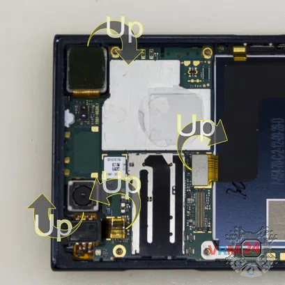 How to disassemble Sony Xperia XZ, Step 15/2