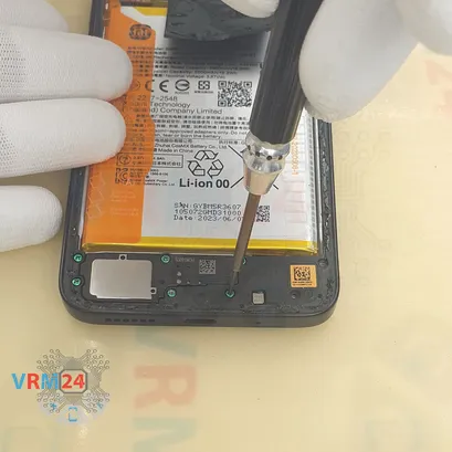 How to disassemble Xiaomi RedMi 12, Step 5/3