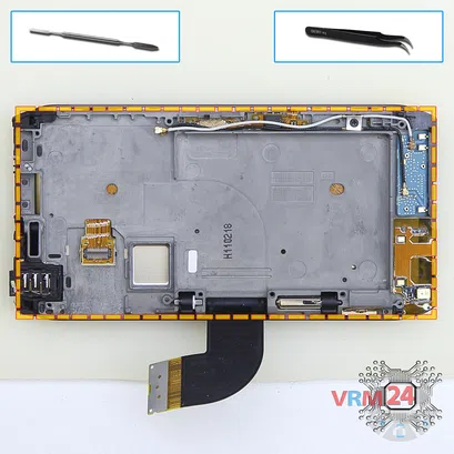 How to disassemble Nokia E7 RM-626, Step 15/1