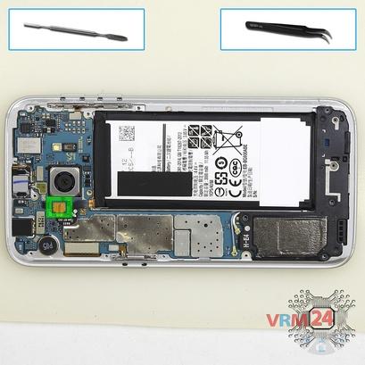 How to disassemble Samsung Galaxy S7 SM-G930, Step 6/1