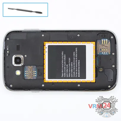 Cómo desmontar Samsung Galaxy Grand Neo GT-i9060, Paso 2/1