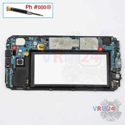 How to disassemble Samsung Galaxy A8 (2016) SM-A810S, Step 8/1