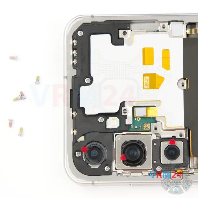 Как разобрать Samsung Galaxy S24 FE SM-S721, Шаг 5/2