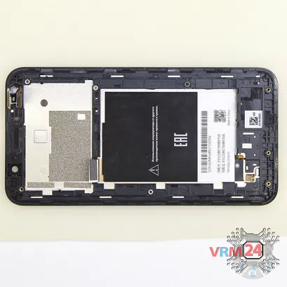 How to disassemble Asus ZenFone Go ZB551KL, Step 11/1