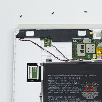 How to disassemble Lenovo Tab 2 A10-70L, Step 11/2
