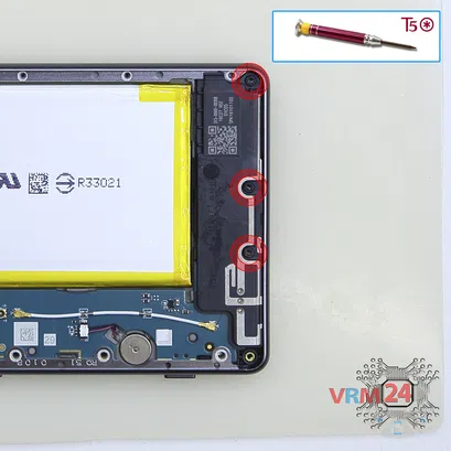 How to disassemble Sony Xperia XA Ultra, Step 6/1