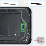 How to disassemble Samsung Galaxy Tab Active 2 SM-T395, Step 4/1