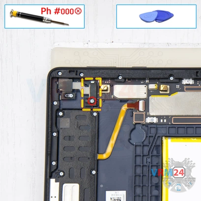 How to disassemble Huawei Mediapad T10s, Step 7/1