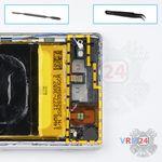 How to disassemble Sony Xperia Z3v, Step 7/1