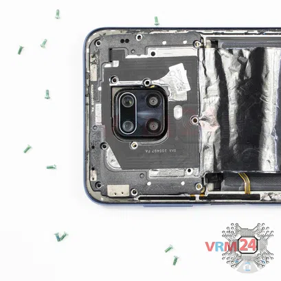 How to disassemble Xiaomi Redmi Note 9 Pro, Step 4/2